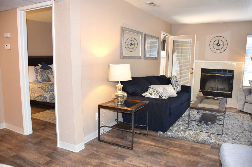 This Living, kitchen, dining 11 photo can be viewed in person at the Walnut Village Apartments, so make a reservation and stop in today.